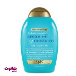 قیمت شامپو مو او جی ایکس مدل argan 