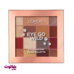 پالت سایه چشم لورآل مدل eye go wild