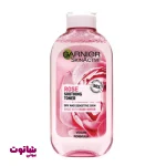 خرید تونر شستشو صورت گارنیه مدل rose toner